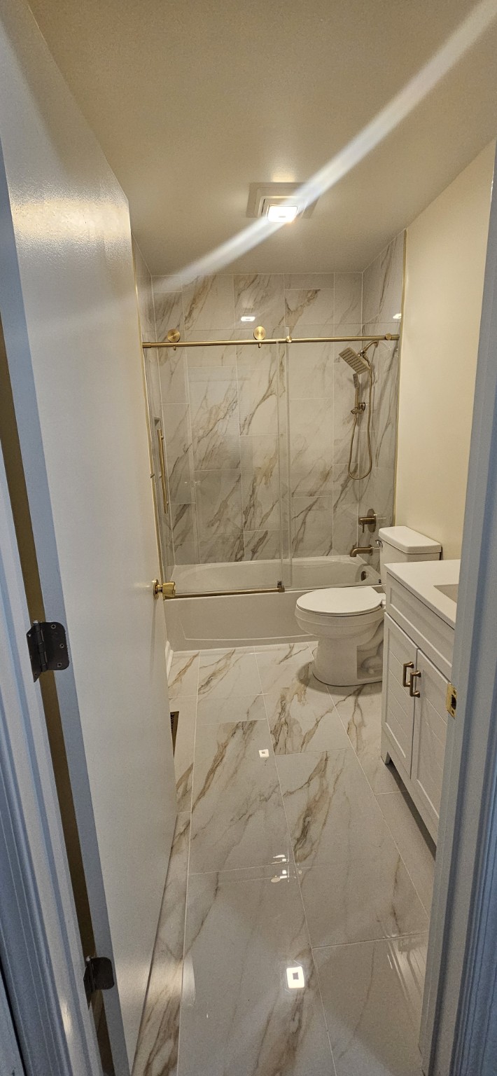 Bathroom remodel by M Premium Contractors