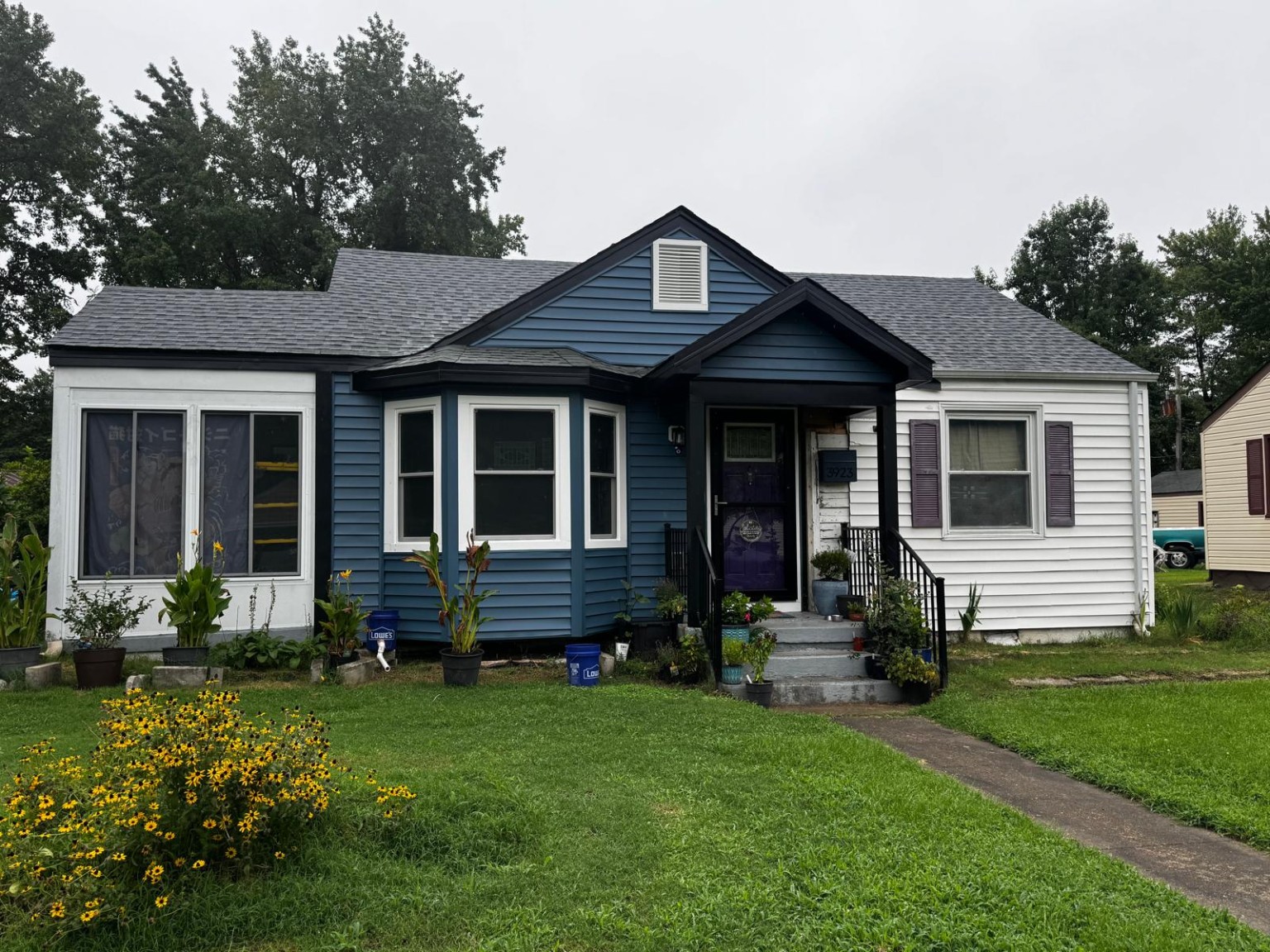 Exterior remodeling project