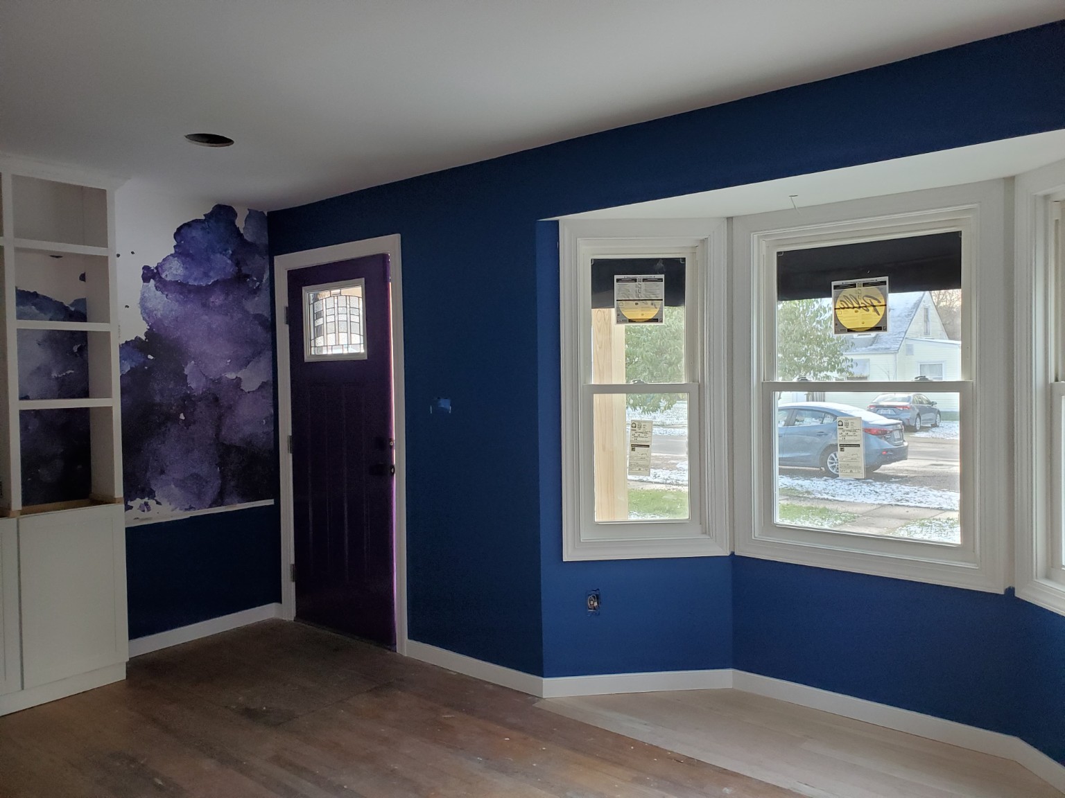 Interior painting project